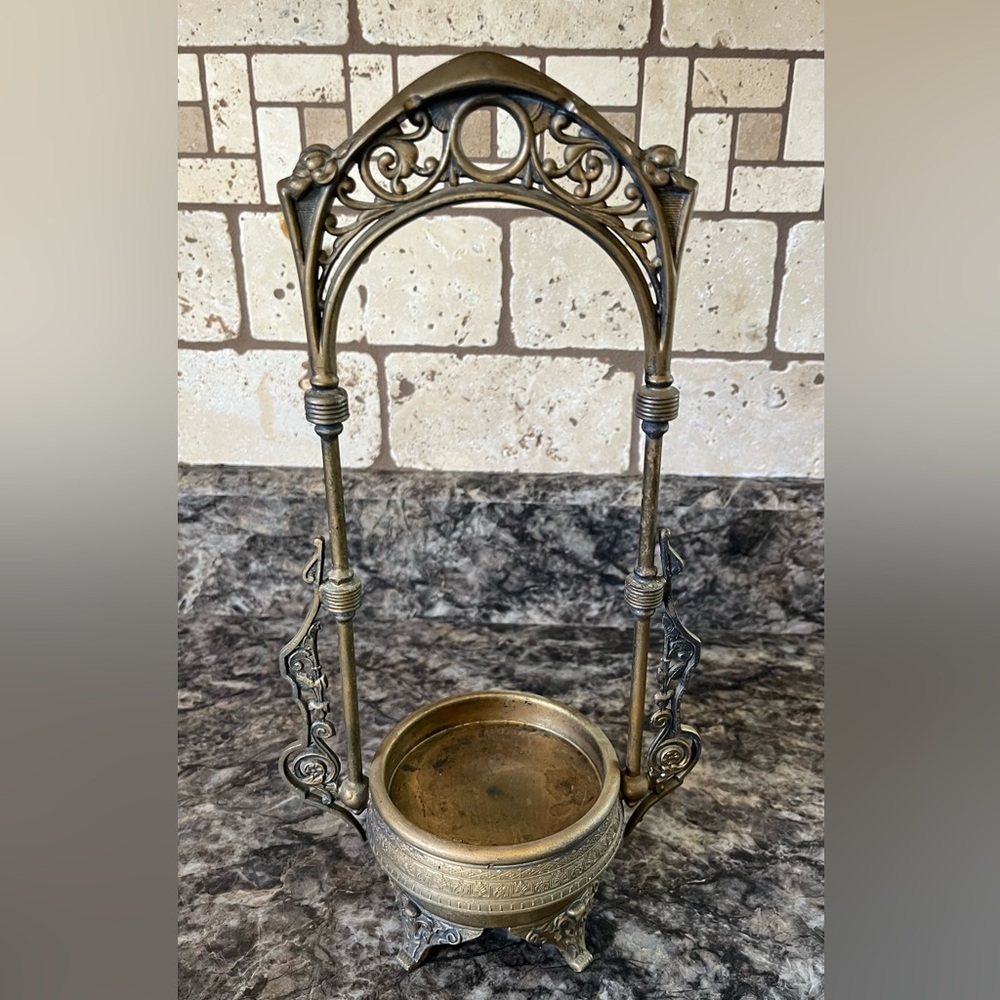 Antique Victorian Silver Plated Pickle Caster